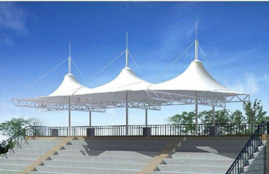 觀(guān)景臺(tái)張拉膜